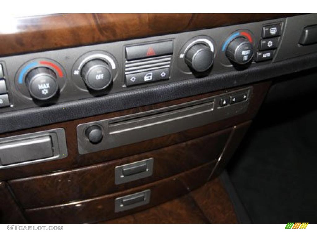 2004 7 Series 745Li Sedan - Titanium Silver Metallic / Black/Black photo #20