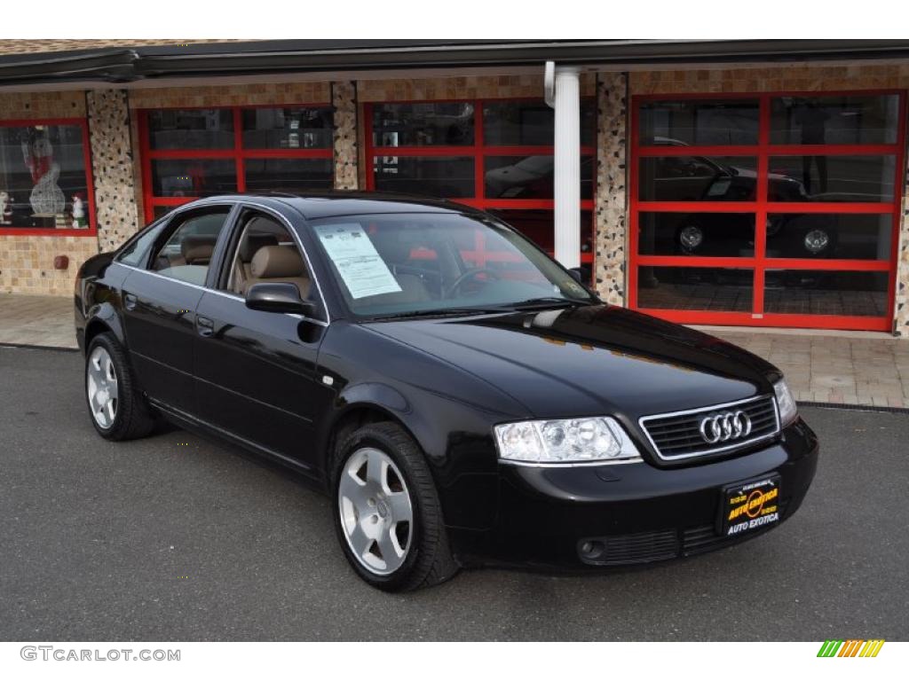 Brilliant Black 2001 Audi A6 2.8 quattro Sedan Exterior Photo #41391168