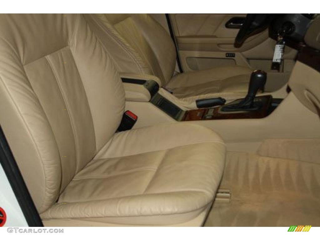 Beige Interior 1998 BMW 5 Series 528i Sedan Photo #41392040