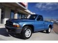 Atlantic Blue Pearlcoat 2003 Dodge Dakota SXT Regular Cab Exterior