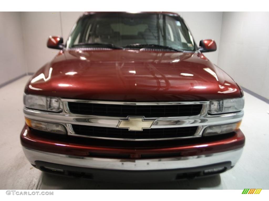 2003 Suburban 1500 LT 4x4 - Redfire Metallic / Gray/Dark Charcoal photo #2