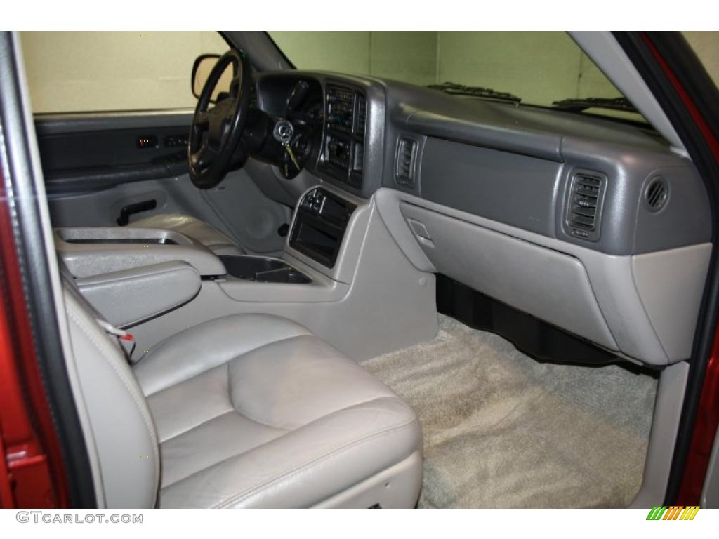 2003 Suburban 1500 LT 4x4 - Redfire Metallic / Gray/Dark Charcoal photo #8