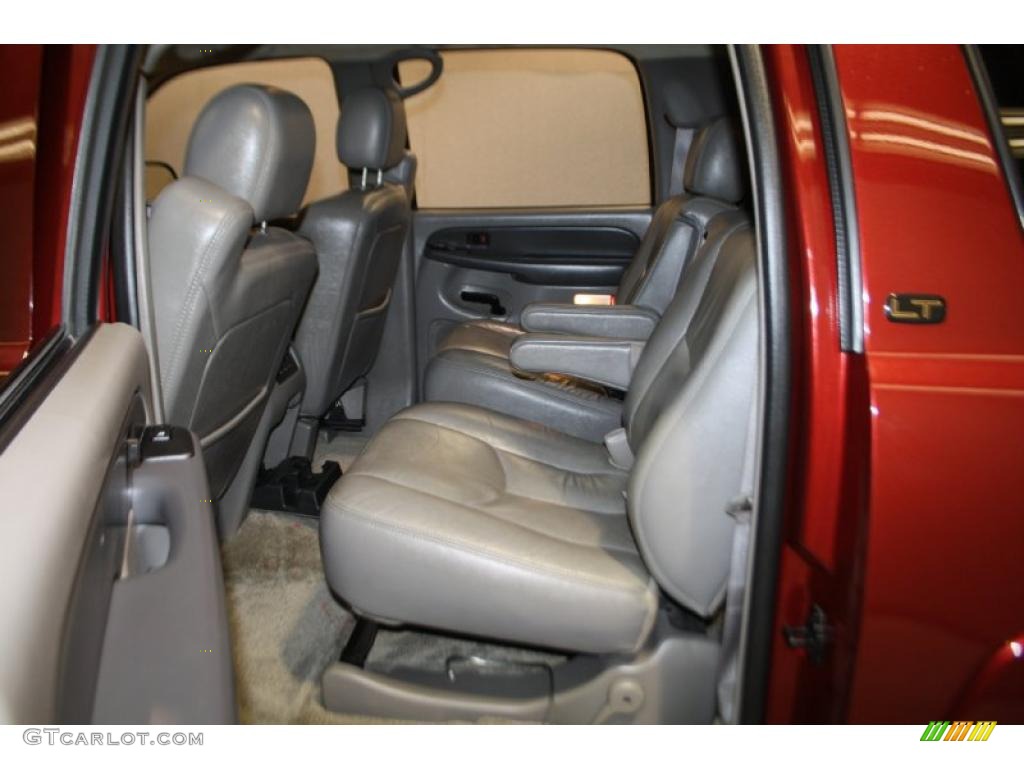 2003 Suburban 1500 LT 4x4 - Redfire Metallic / Gray/Dark Charcoal photo #34