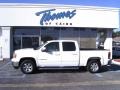 2008 Summit White GMC Sierra 1500 SLE Crew Cab  photo #1