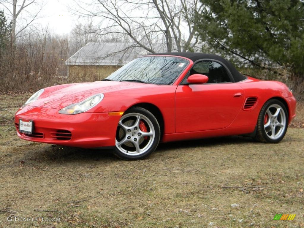 2003 Boxster S - Guards Red / Black photo #1