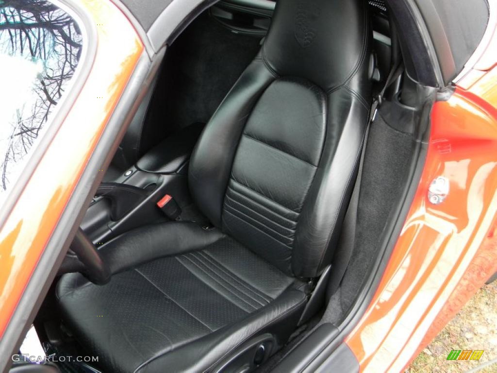 Black Interior 2003 Porsche Boxster S Photo #41396778