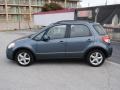 2008 Azure Grey Metallic Suzuki SX4 Crossover AWD  photo #2