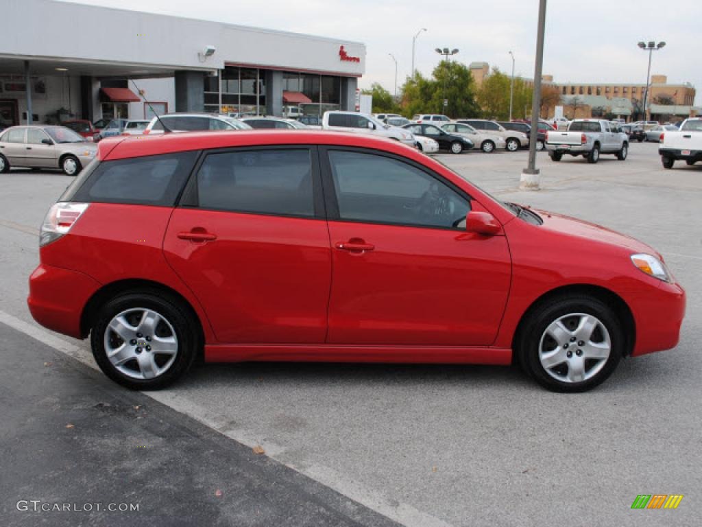 2008 Matrix XR - Radiant Red / Dark Charcoal photo #5
