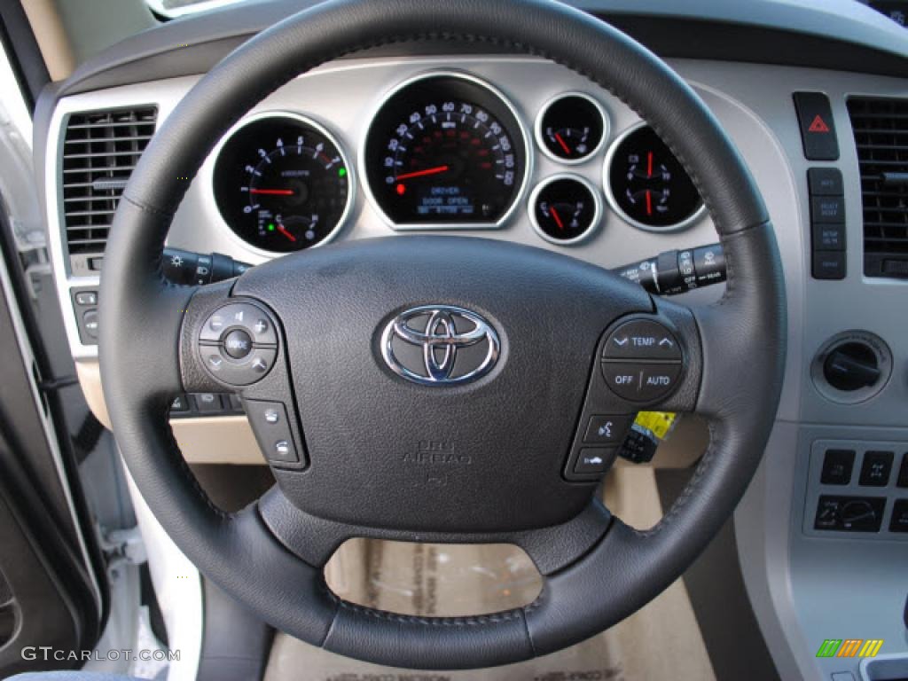 2008 Toyota Sequoia Platinum 4WD Steering Wheel Photos