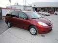 2010 Salsa Red Pearl Toyota Sienna LE  photo #6
