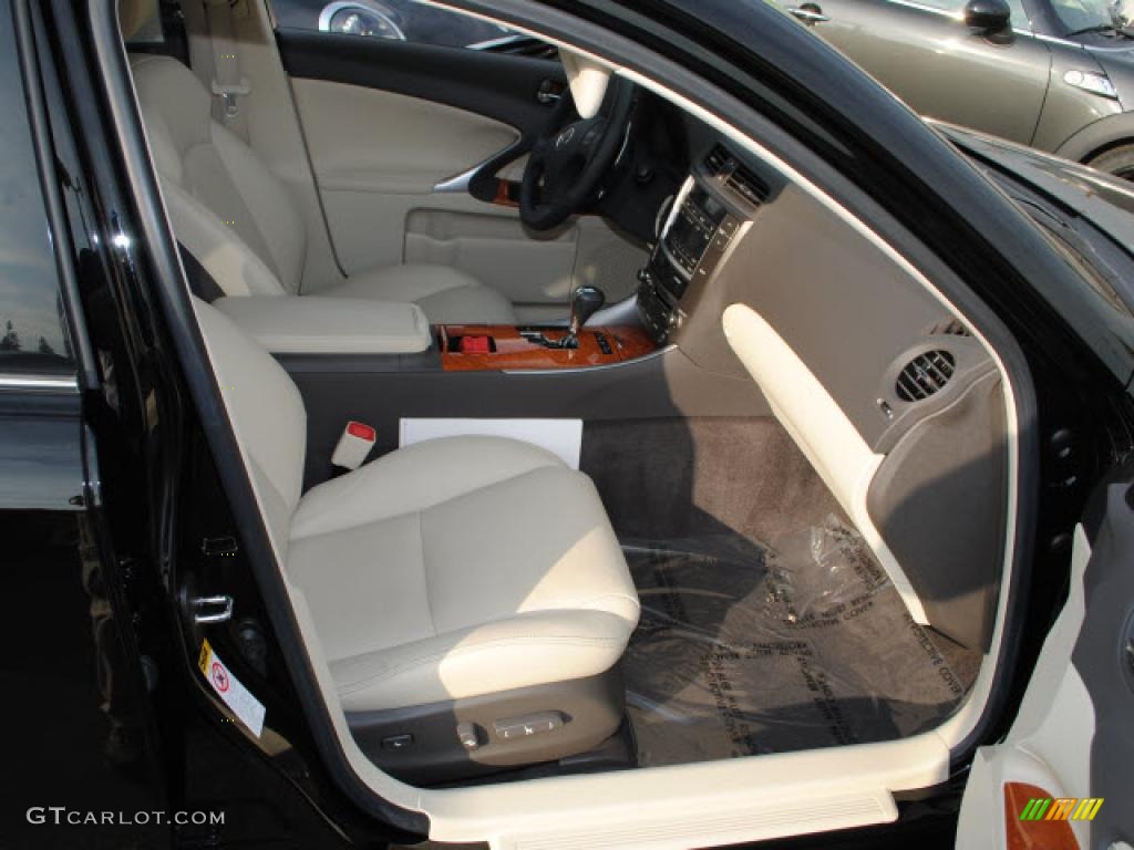 Ecru Interior 2009 Lexus IS 350 Photo #41399636