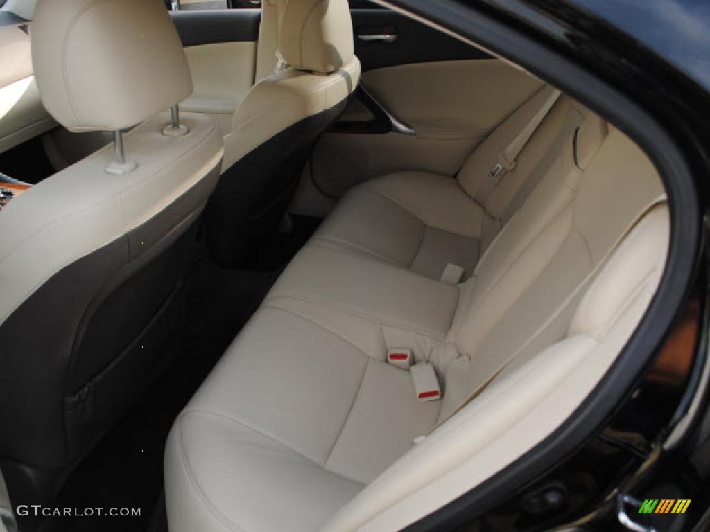 Ecru Interior 2009 Lexus IS 350 Photo #41399772
