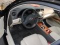 Ecru 2009 Lexus IS 350 Interior Color