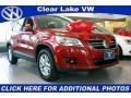 Wild Cherry Metallic 2011 Volkswagen Tiguan S