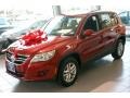 Wild Cherry Metallic - Tiguan S Photo No. 3