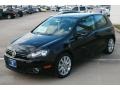Black 2011 Volkswagen Golf 2 Door TDI Exterior