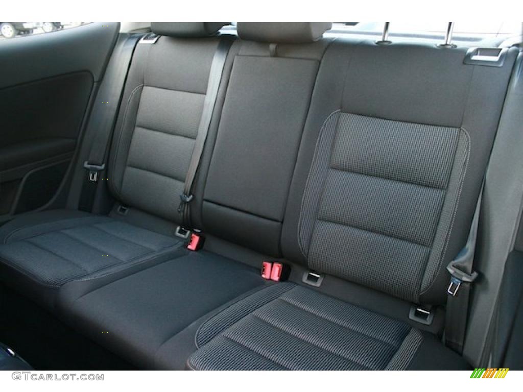 Titan Black Interior 2011 Volkswagen Golf 2 Door TDI Photo #41401660