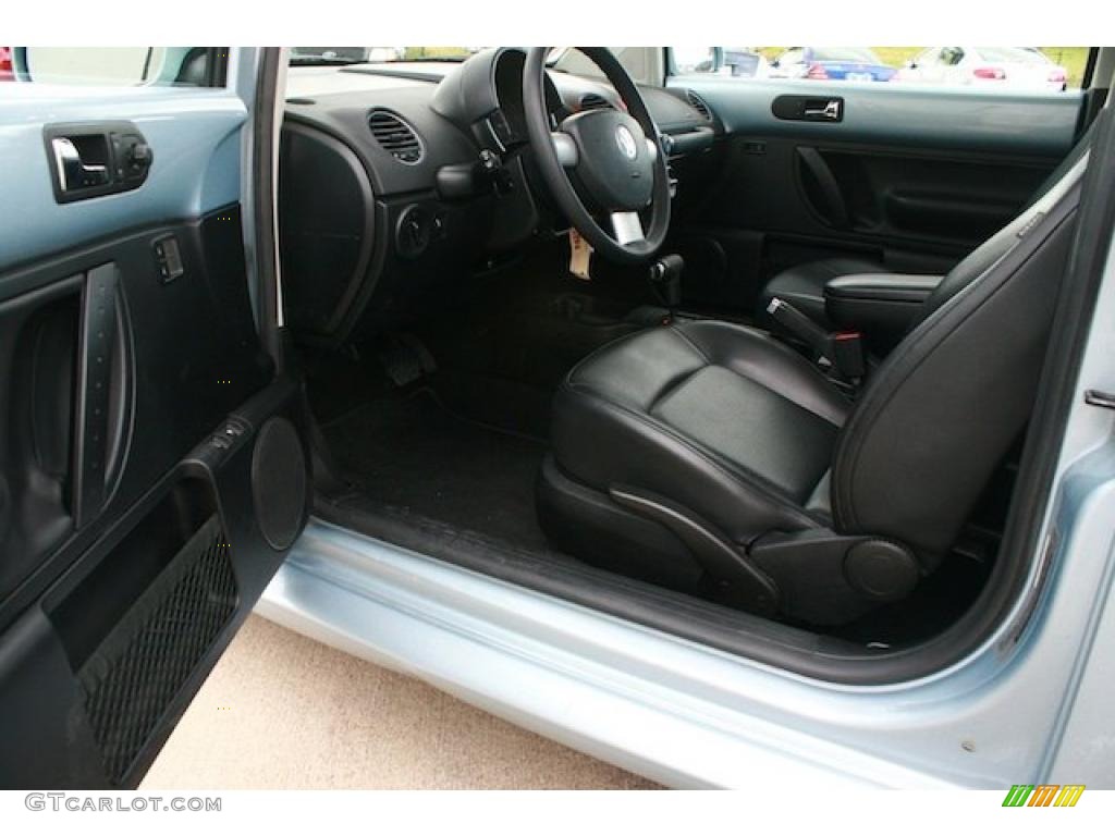 Black Interior 2010 Volkswagen New Beetle 2.5 Coupe Photo #41402400