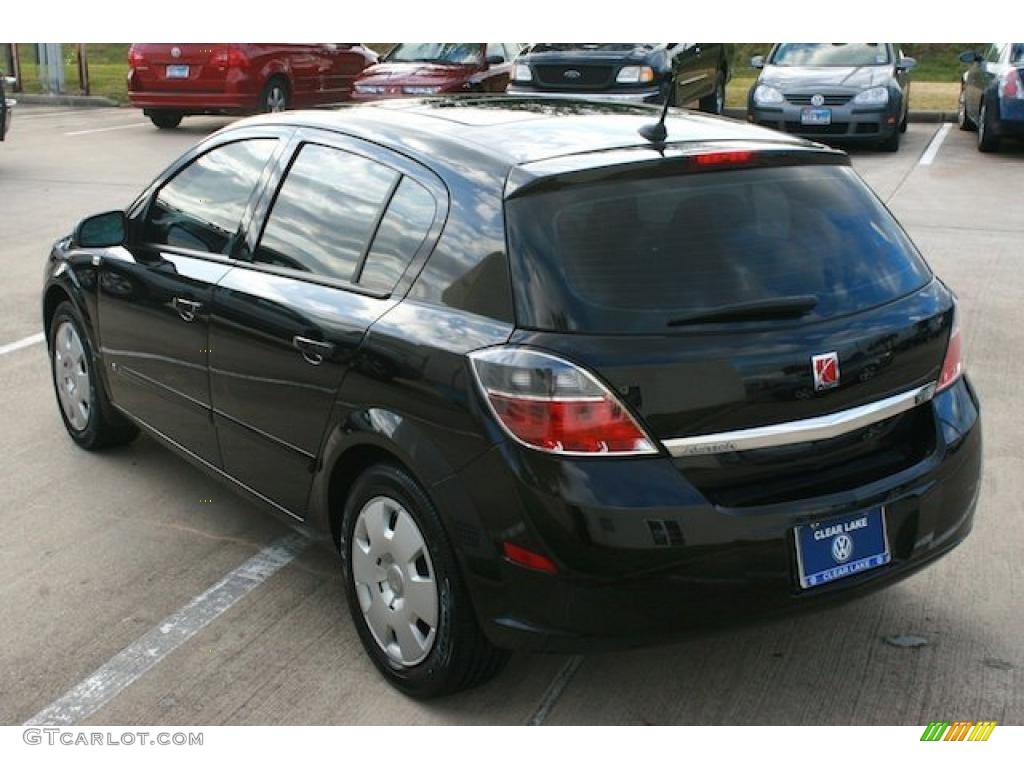 2008 Astra XE Sedan - Black Sapphire / Charcoal photo #5
