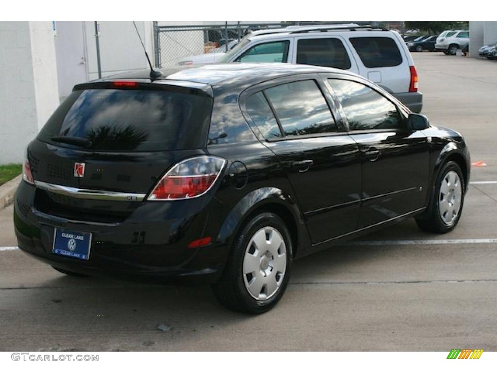 2008 Astra XE Sedan - Black Sapphire / Charcoal photo #7