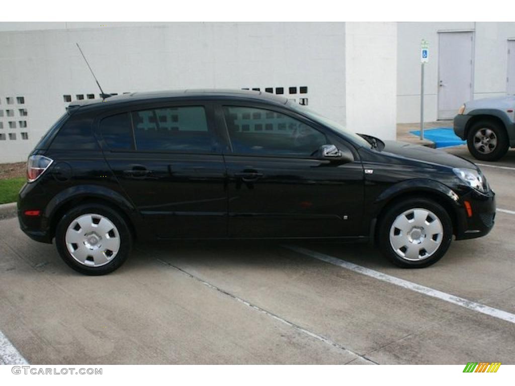2008 Astra XE Sedan - Black Sapphire / Charcoal photo #8