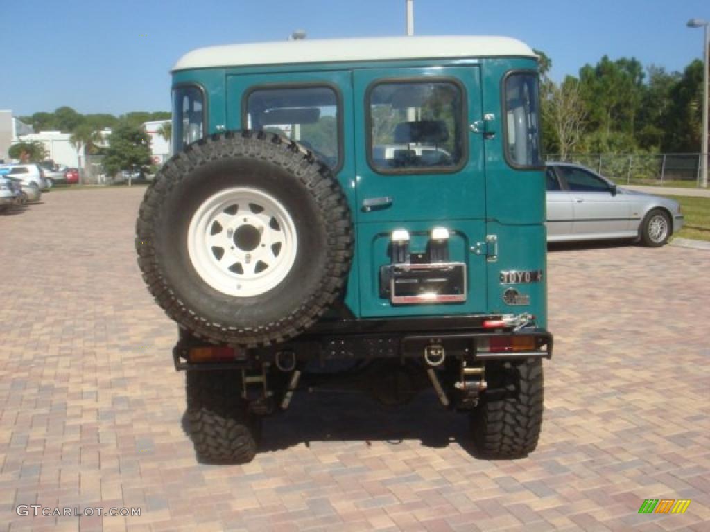 Green Metallic 1981 Toyota Land Cruiser FJ40 Exterior Photo #41403376