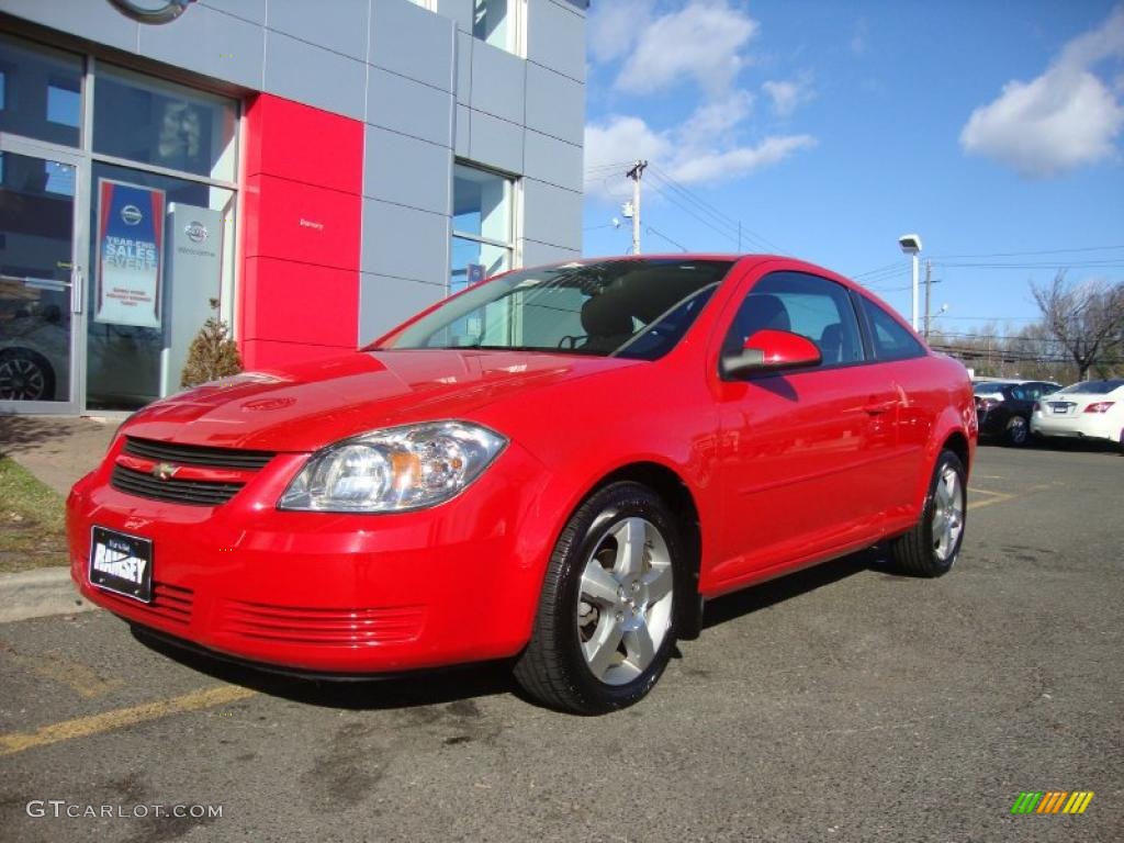 2010 Cobalt LT Coupe - Victory Red / Gray photo #1