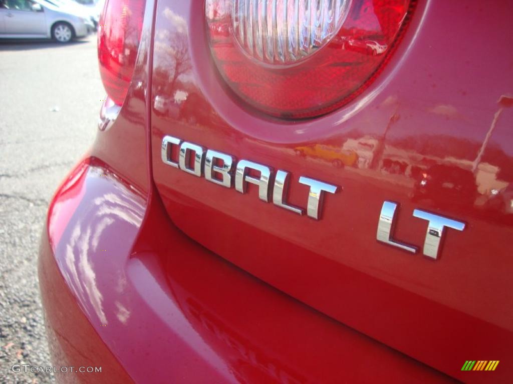 2010 Cobalt LT Coupe - Victory Red / Gray photo #4