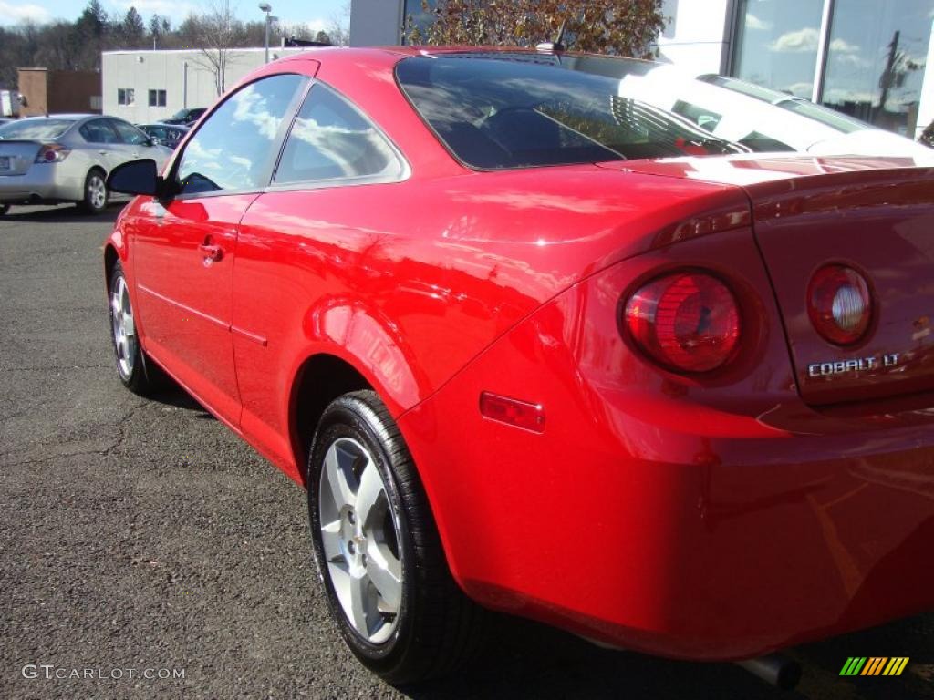 2010 Cobalt LT Coupe - Victory Red / Gray photo #9