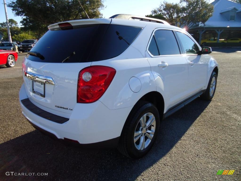 2010 Equinox LT - Summit White / Jet Black/Light Titanium photo #12