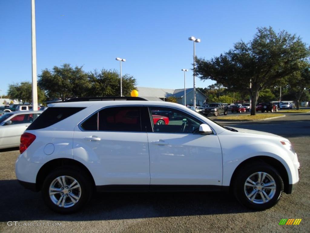 2010 Equinox LT - Summit White / Jet Black/Light Titanium photo #13