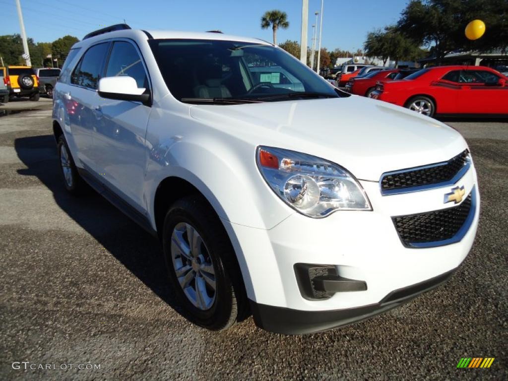 2010 Equinox LT - Summit White / Jet Black/Light Titanium photo #14