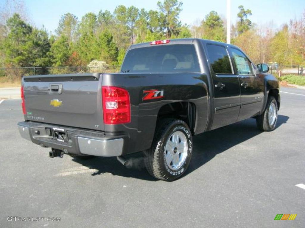 2011 Silverado 1500 LT Crew Cab - Taupe Gray Metallic / Light Cashmere/Ebony photo #2