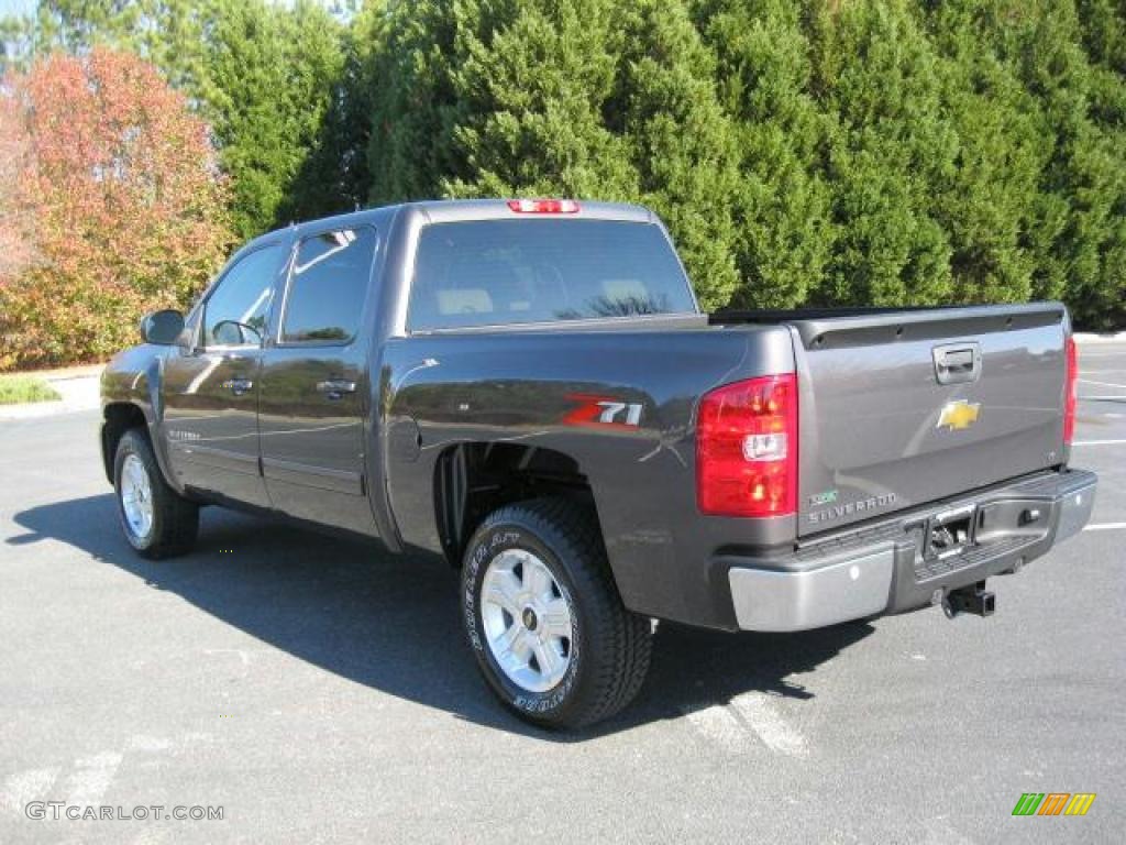 2011 Silverado 1500 LT Crew Cab - Taupe Gray Metallic / Light Cashmere/Ebony photo #3