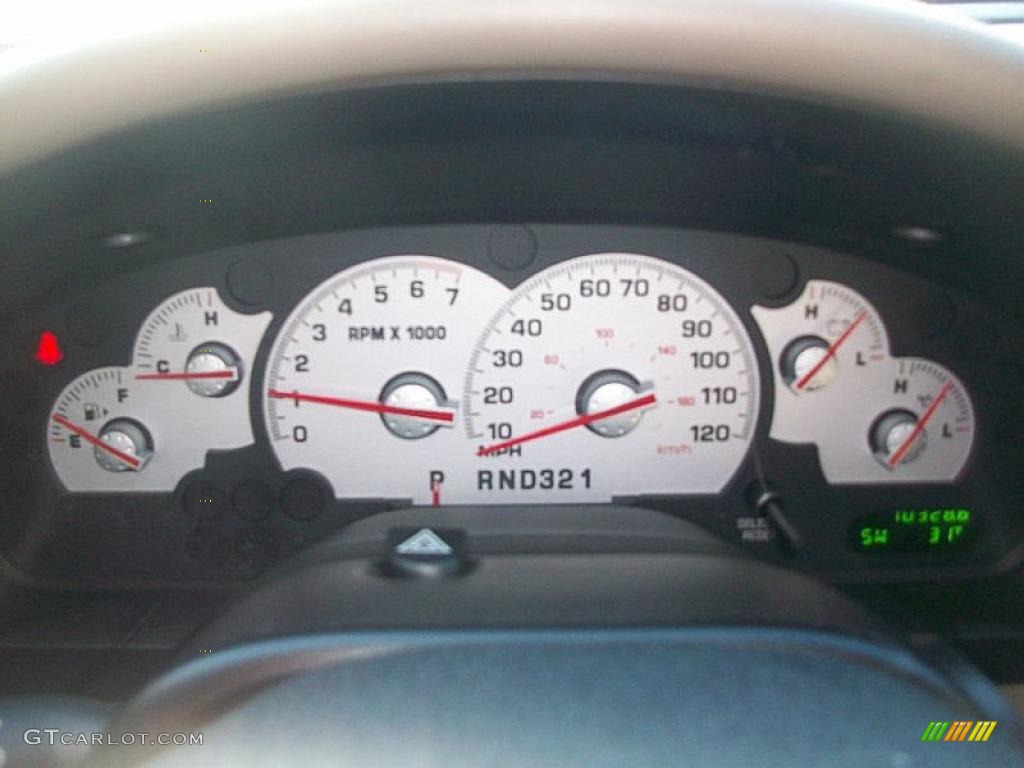 2004 Mercury Mountaineer AWD Gauges Photos