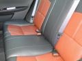 Ebony/Brick 2009 Chevrolet Malibu LTZ Sedan Interior Color