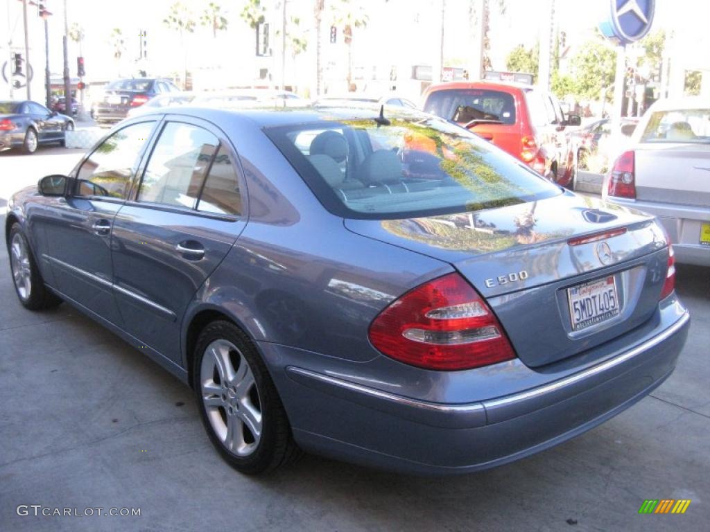 Tealite Blue Metallic 2005 Mercedes-Benz E 500 4Matic Sedan Exterior Photo #41408075