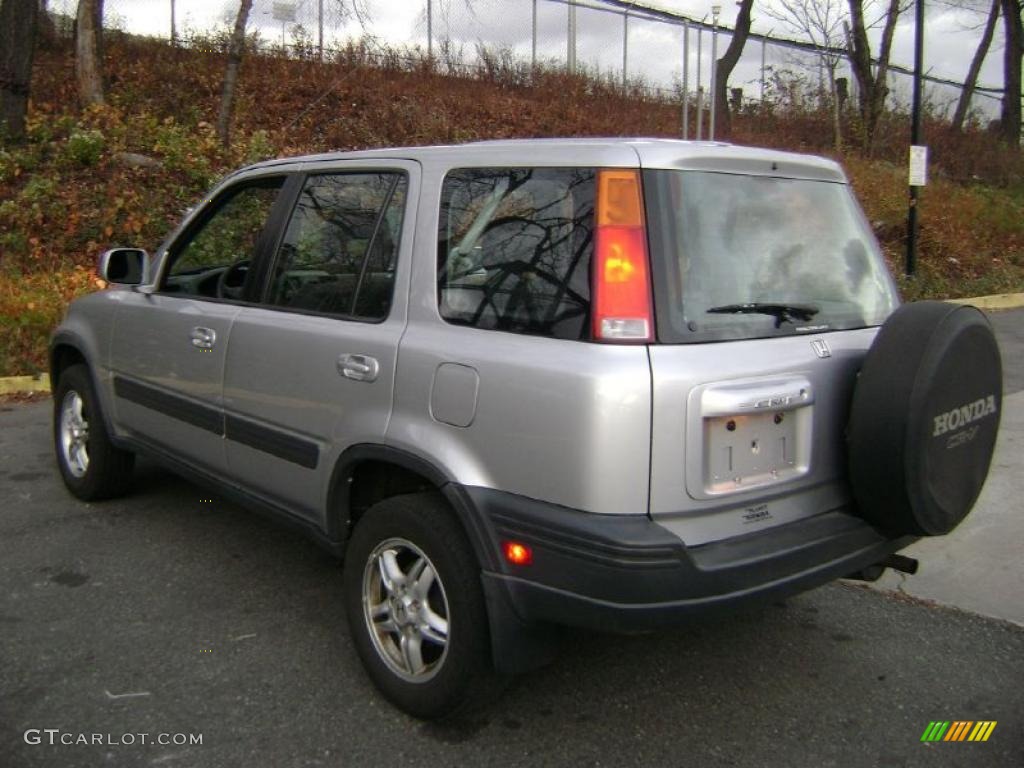 2001 CR-V EX 4WD - Satin Silver Metallic / Dark Gray photo #4