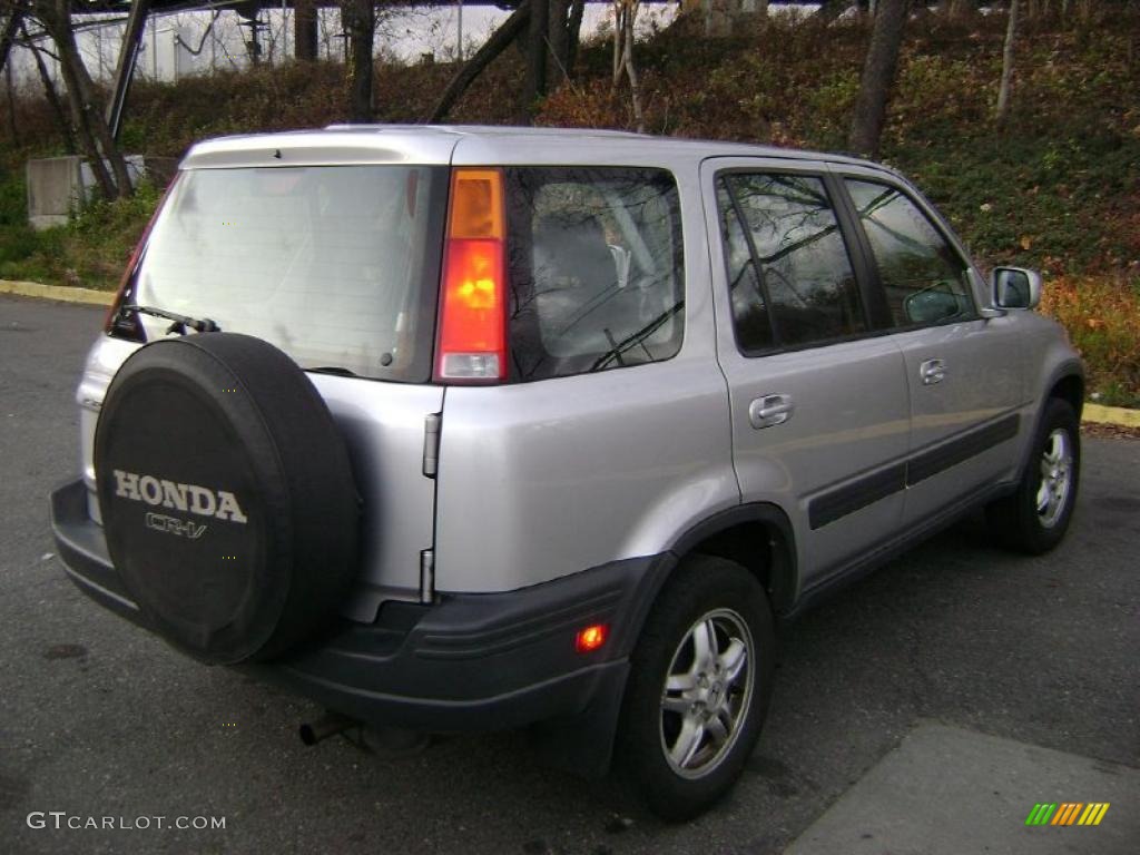 2001 CR-V EX 4WD - Satin Silver Metallic / Dark Gray photo #6