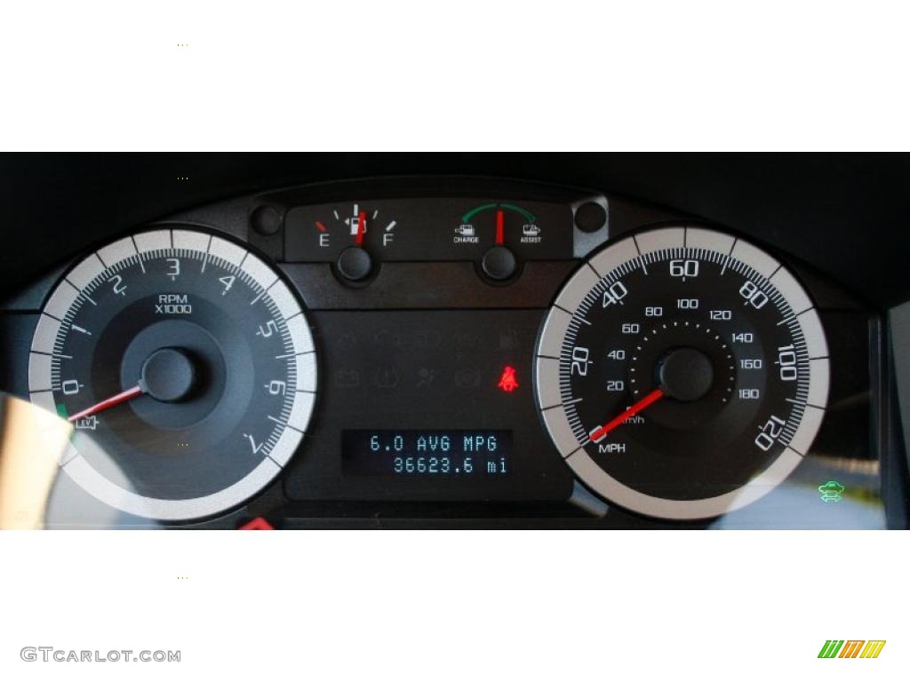 2009 Ford Escape Hybrid 4WD Gauges Photo #41408843