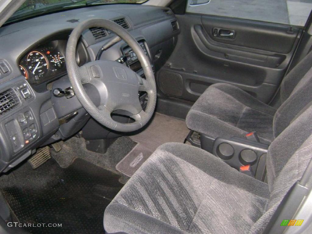 2001 CR-V EX 4WD - Satin Silver Metallic / Dark Gray photo #7
