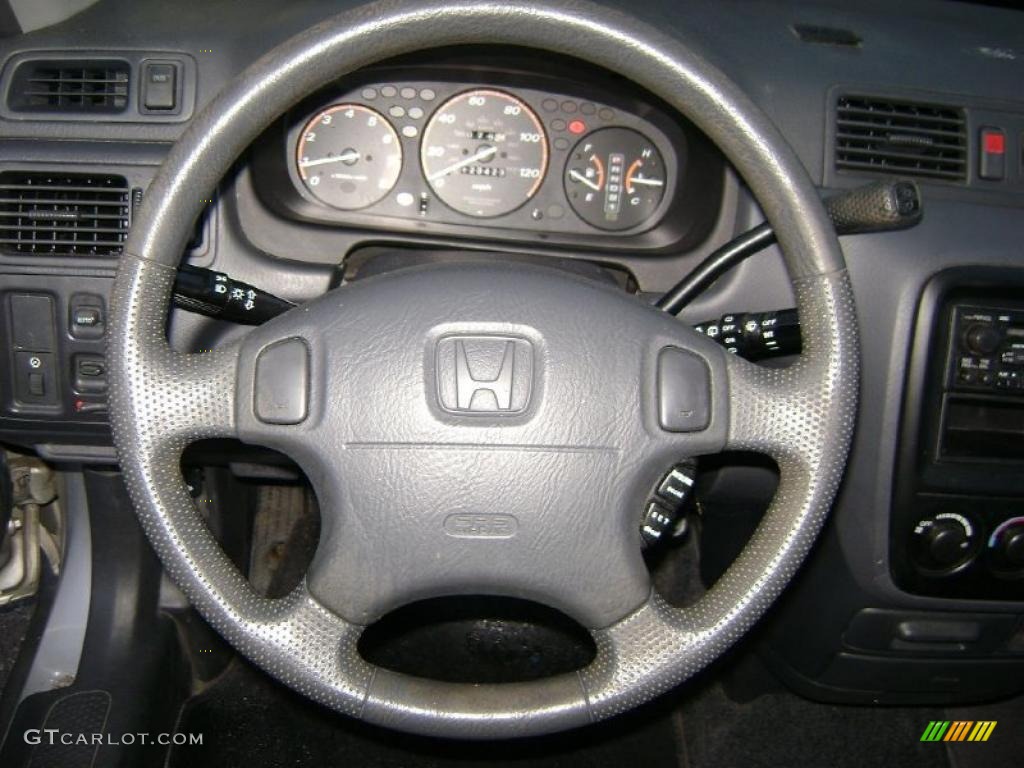 2001 CR-V EX 4WD - Satin Silver Metallic / Dark Gray photo #13