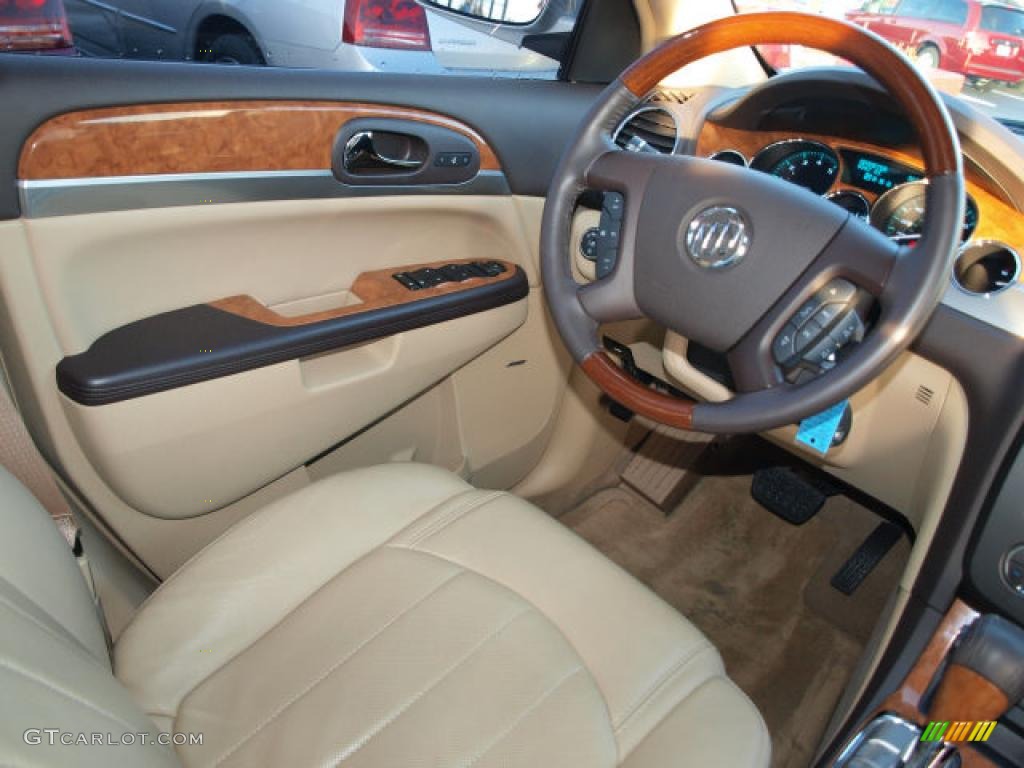 Cashmere/Cocoa Interior 2010 Buick Enclave CXL Photo #41409995