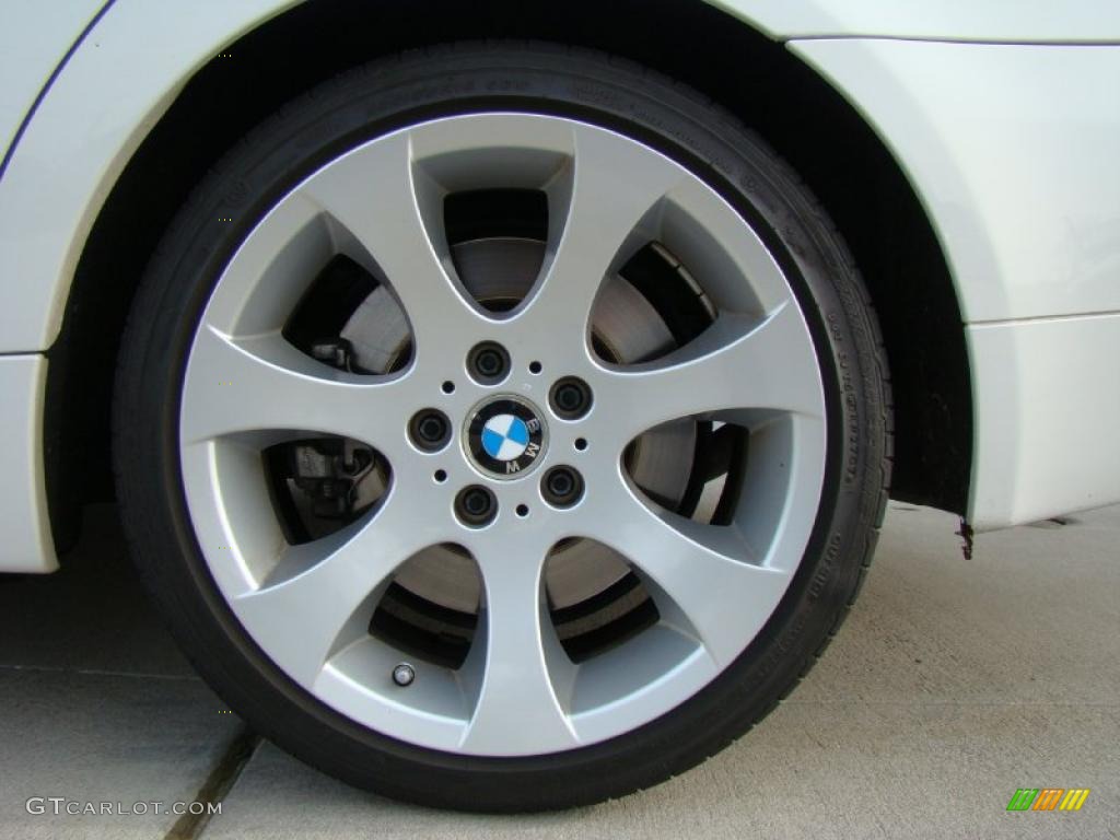 2008 3 Series 335xi Sedan - Alpine White / Black photo #6