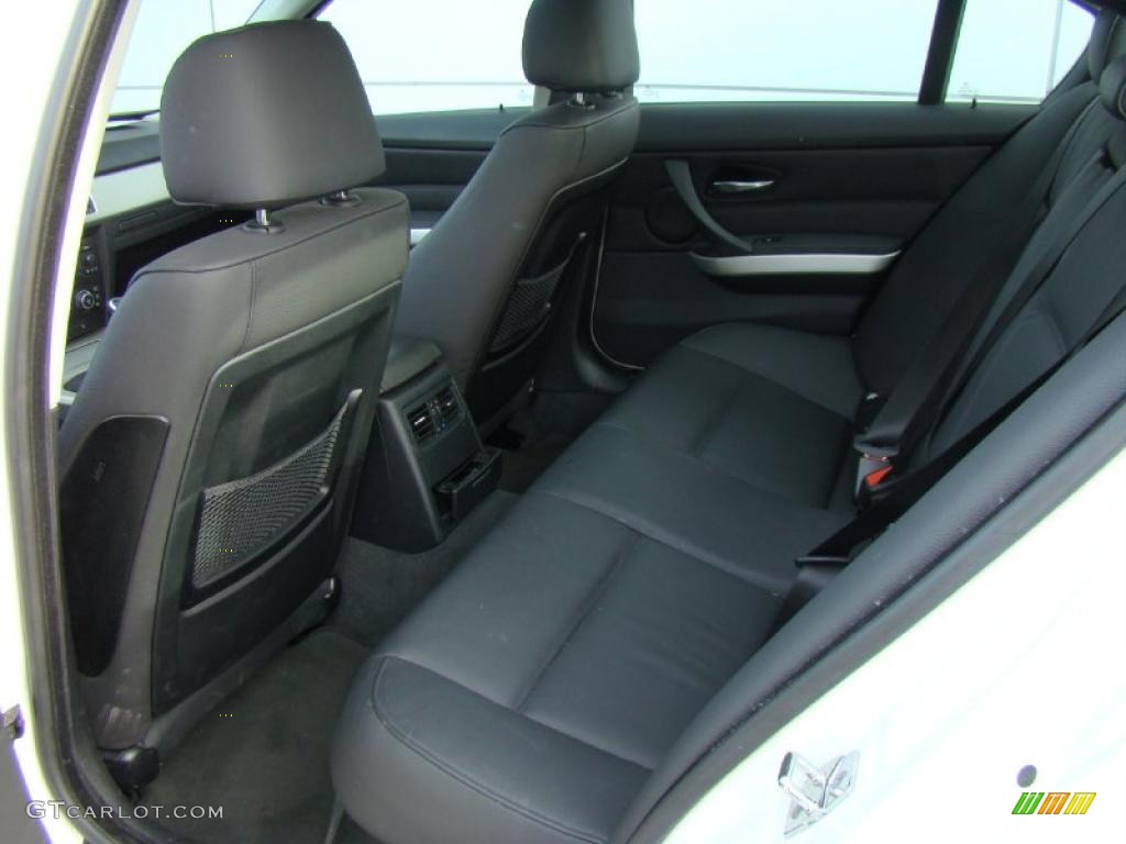 2008 3 Series 335xi Sedan - Alpine White / Black photo #11