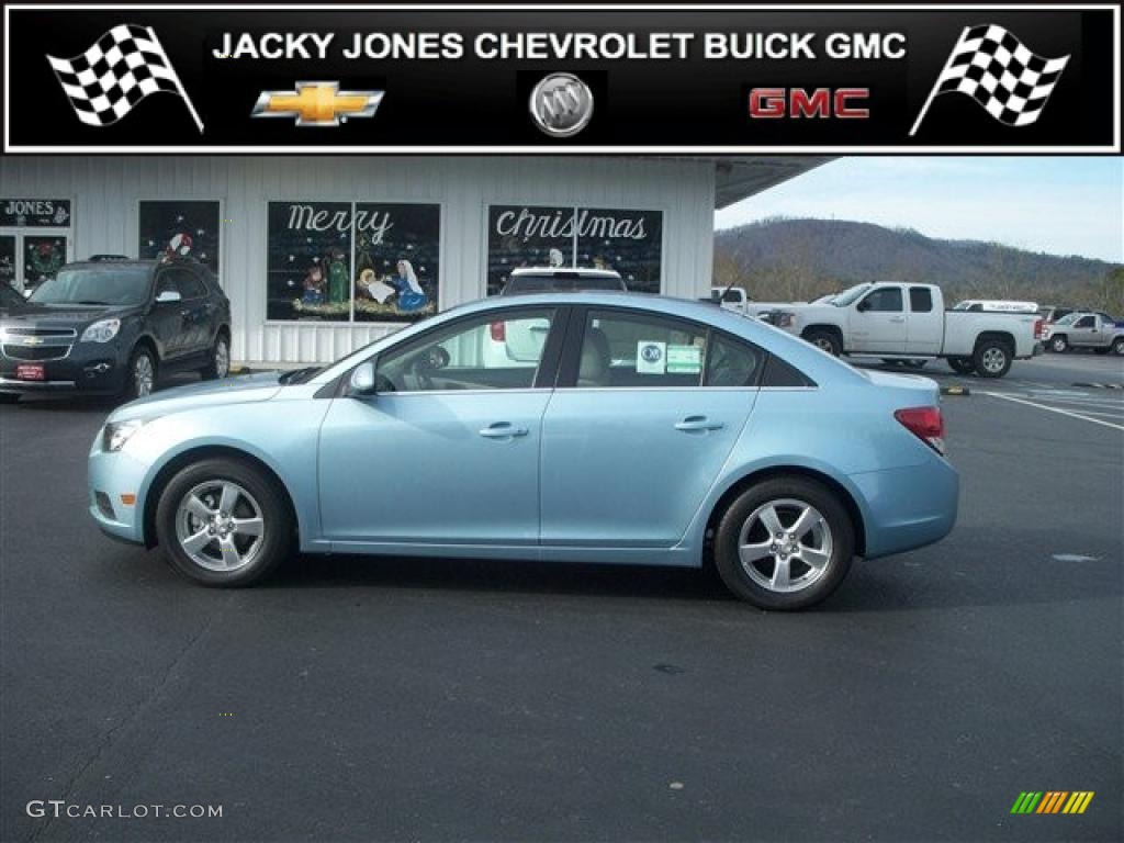 Ice Blue Metallic Chevrolet Cruze