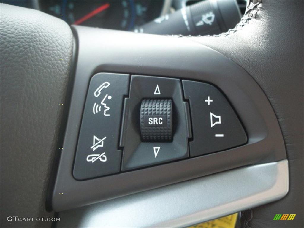 2011 Cruze LT - Ice Blue Metallic / Cocoa/Light Neutral Leather photo #24