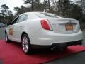 2009 White Chocolate Tri-Coat Lincoln MKS Sedan  photo #8