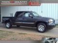 2005 Carbon Metallic GMC Sierra 1500 SLT Crew Cab 4x4  photo #1