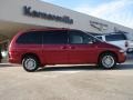 1999 Candy Apple Red Metallic Chrysler Town & Country LX  photo #2
